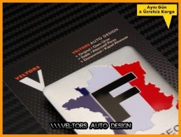 Peugeot France Europe Plaket Logo Amblem