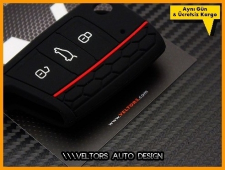VW Logo Amblem Anahtarlık Anahtar Kumanda Kabı Koruma Kılıf