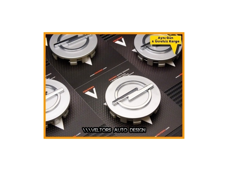 Opel Logo Amblem Jant Göbeği Göbek Kapak Seti