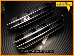 BMW E60 Serisi M5 Yan Çamurluk Izgara Seti