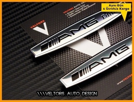 Mercedes AMG Edition Logo Amblem Seti