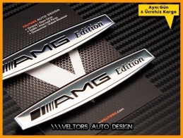 Mercedes AMG Edition Logo Amblem Seti