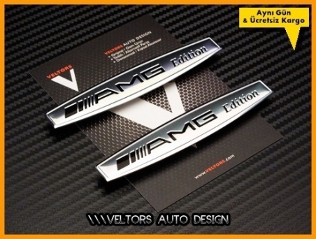Mercedes AMG Edition Logo Amblem Seti