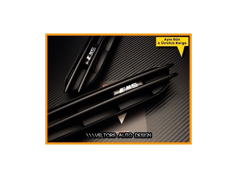 BMW E60 M5 Yan Çamurluk Izgara Seti