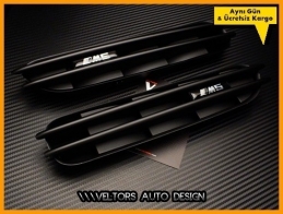 BMW E60 M5 Yan Çamurluk Izgara Seti