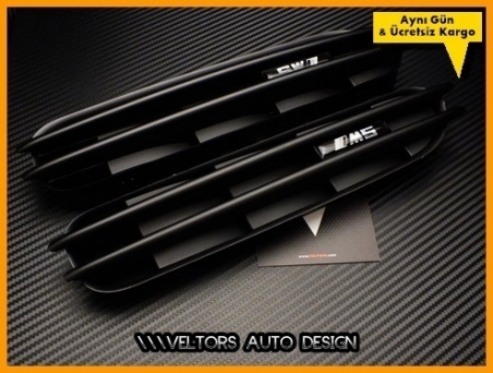 BMW E60 M5 Yan Çamurluk Izgara Seti