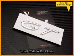 Porsche Carrera GT Bagaj Yazı Logo Amblem