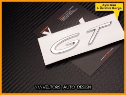 Porsche Carrera GT Bagaj Yazı Logo Amblem