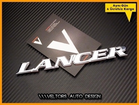 Mitsubishi Lancer Bagaj Logo Amblem
