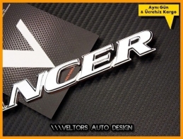 Mitsubishi Lancer Bagaj Logo Amblem Mitsubishi Lancer Bagaj Logo Amblem