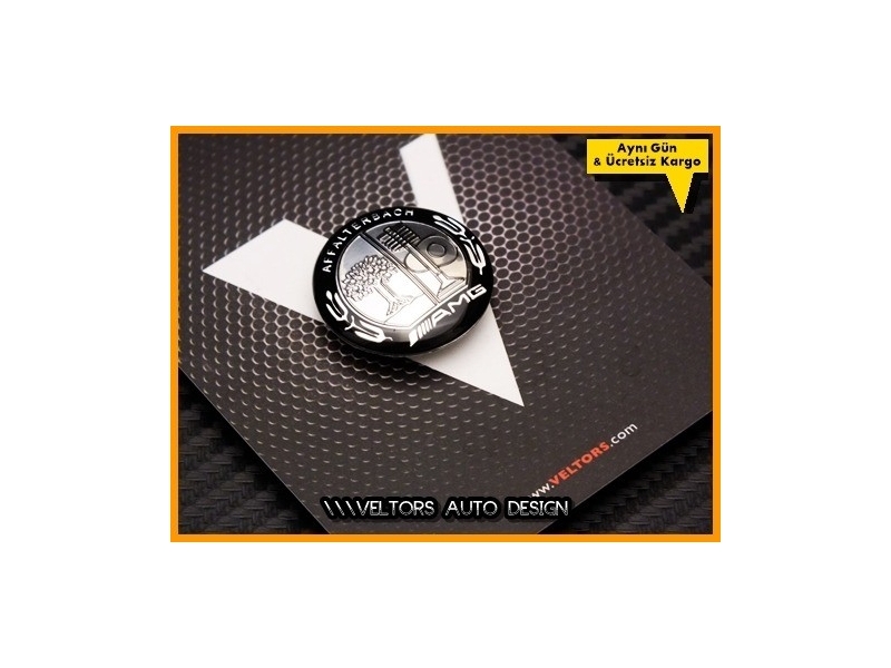 Mercedes AMG Multi Medya iDrive Kontrol Unite Logo Amblem Mercedes AMG Multi Medya iDrive Kontrol Unite Logo Amblem