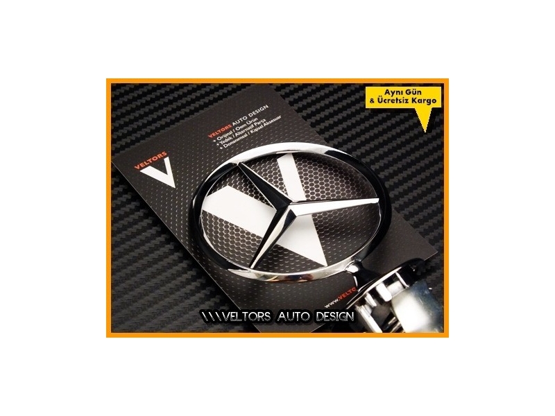 Mercedes Ön Kaput Yıldız Logo Amblem Mercedes Ön Kaput Yıldız Logo Amblem