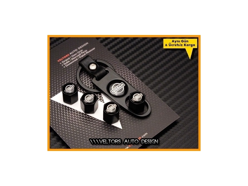 Nissan Nismo Logo Amblem Anahtarlık Sibop Kapak Seti