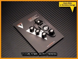 Nissan Nismo Logo Amblem Anahtarlık Sibop Kapak Seti