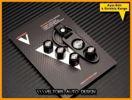 Nissan Nismo Logo Amblem Anahtarlık Sibop Kapak Seti