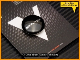 Mercedes AMG Multi Medya iDrive Kontrol Unite Logo Amblem